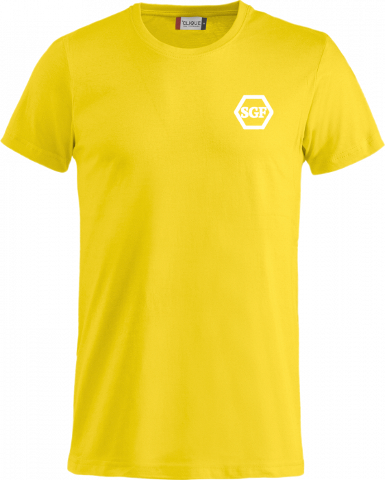 Clique - Stige Gf Cotton T-Shirt Adutls - Lemon