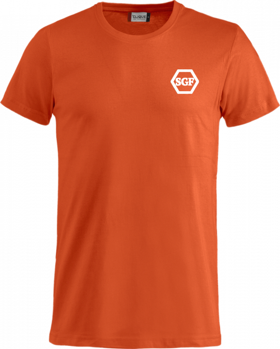 Clique - Stige Gf Cotton T-Shirt Adutls - Blood Orange