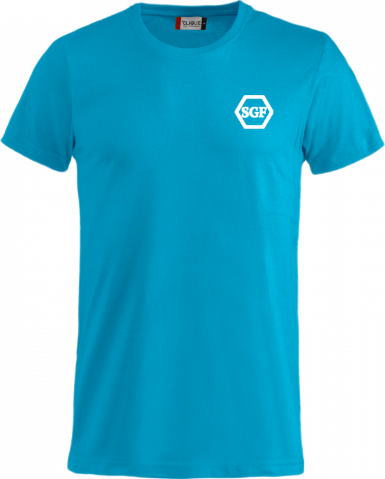 Clique - Stige Gf Cotton T-Shirt Kids - Turquoise