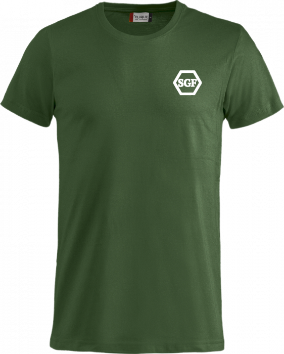 Clique - Stige Gf Cotton T-Shirt Adutls - Bottle Green