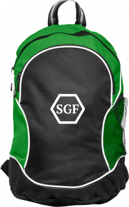 Clique - Basic Backpack - Grön & svart