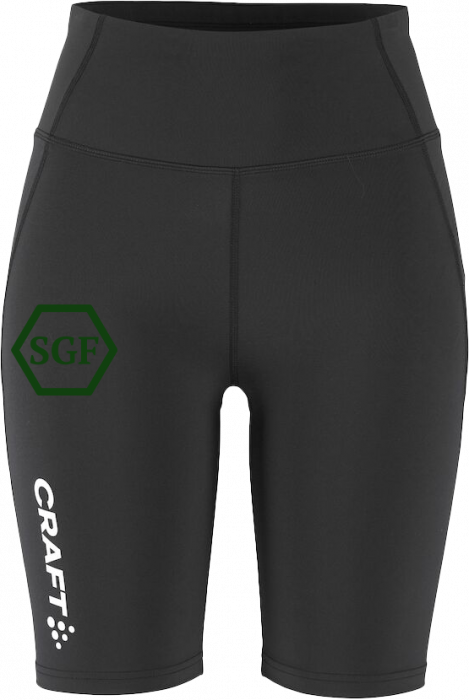 Craft - Stige Gymnastik Korte Klub Tights Women - Preto