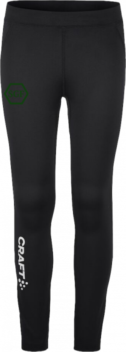 Craft - Stige Gymnastik Klub Tights Børn - Sort