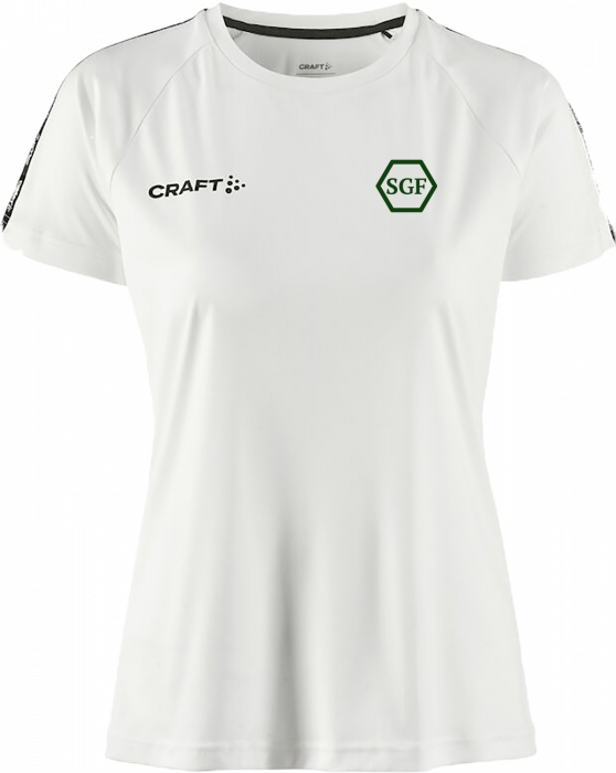 Craft - Stige Gymnastik Klub T-Shirt Dame - Hvid