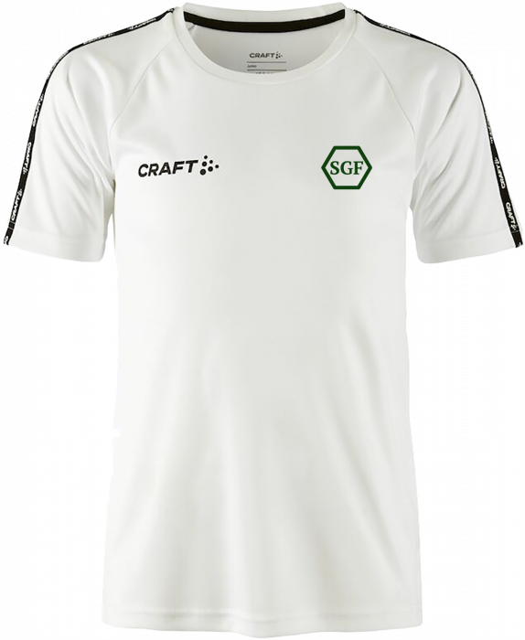 Craft - Squad 2.0 Contrast Jersey Jr - White