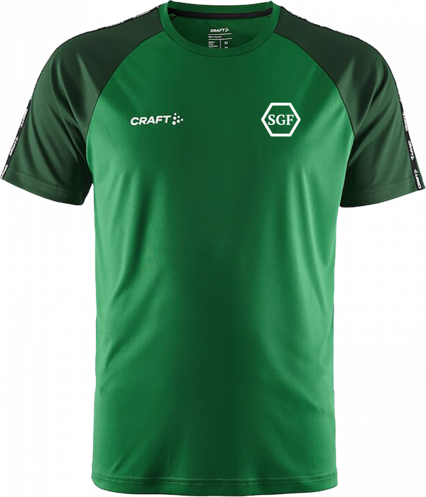 Craft - Stige Gymnastik Klub T-Shirt Herre - Team Green & ivy