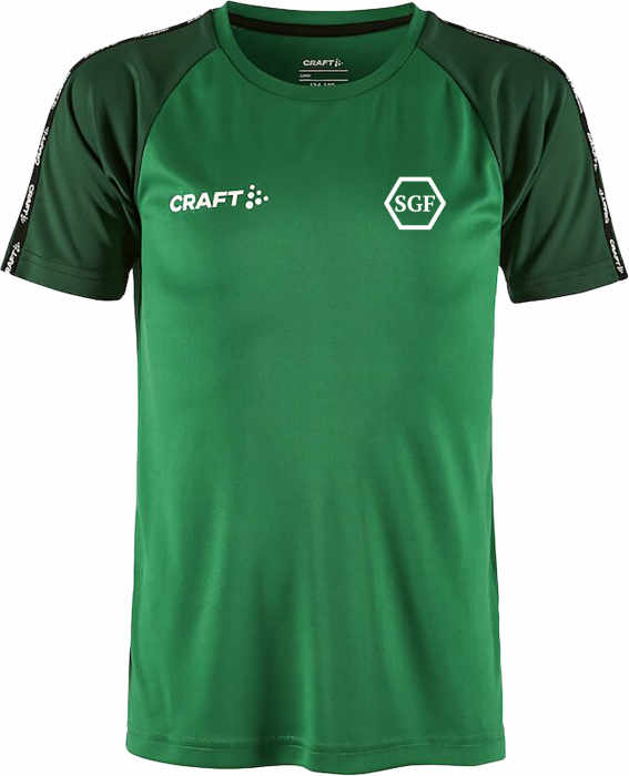 Craft - Stige Gymnastik Klub T-Shirt Børn - Team Green & ivy