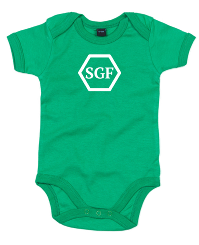 Babybugz - Stige Gymnastik Baby Body - Kelly Green