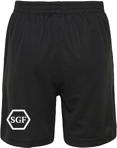 Just Cool - Stige Gymnastik Mini Shorts - Jet Black